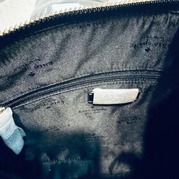 👜 Kate Spade Sadie Large Crossbody • Black Saffiano Leather • NWT • Classic! - Picture 9 of 9